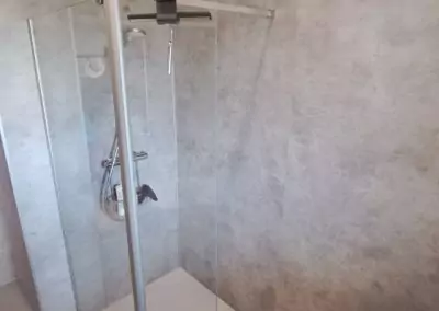 Travaux de réalisation d'une douche par SP Plomberie